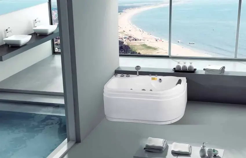 Massage bathtub systems: Rectangular massage bath