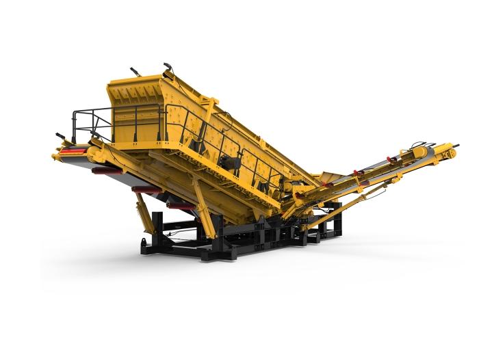 Mobile screening plants: Mobile screening plant