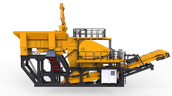 Mobile crushing plants: Mobile jaw crushing plant