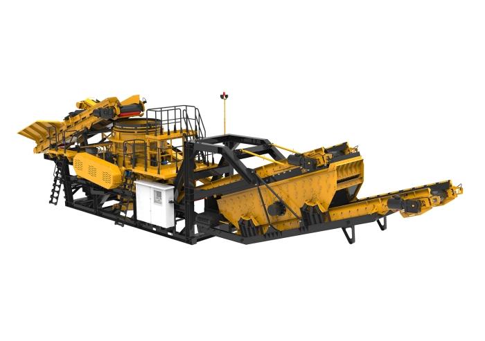 Mobile crushing plants: Mobile cone crushing plant