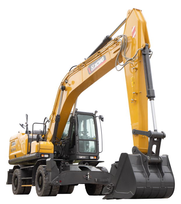 Wheeled excavators: Large wheeled excavator