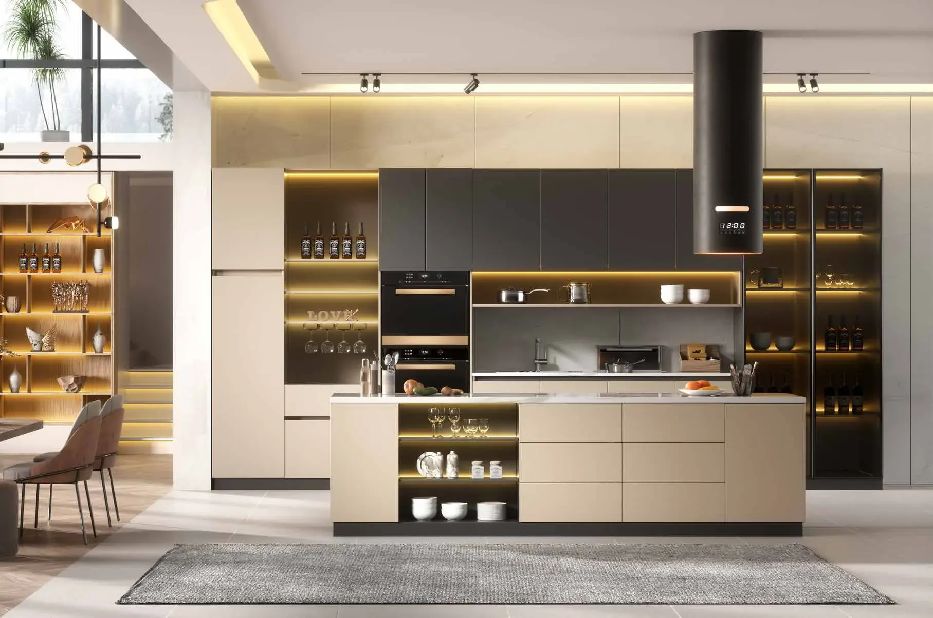 Bespoke utility & kitchen cabinetry: Full kitchen and storage system