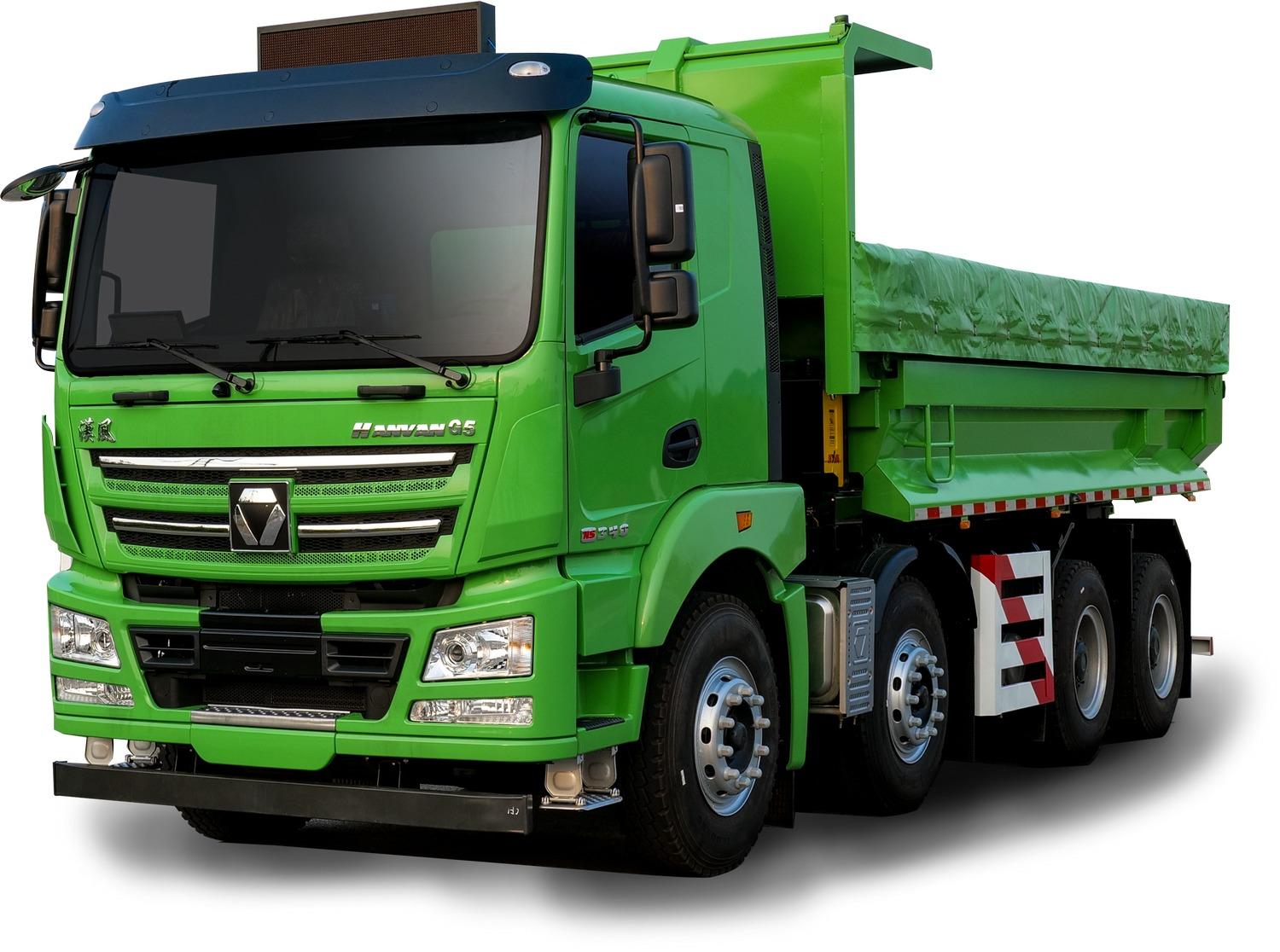 Heavy dump trucks: Construction dump truck