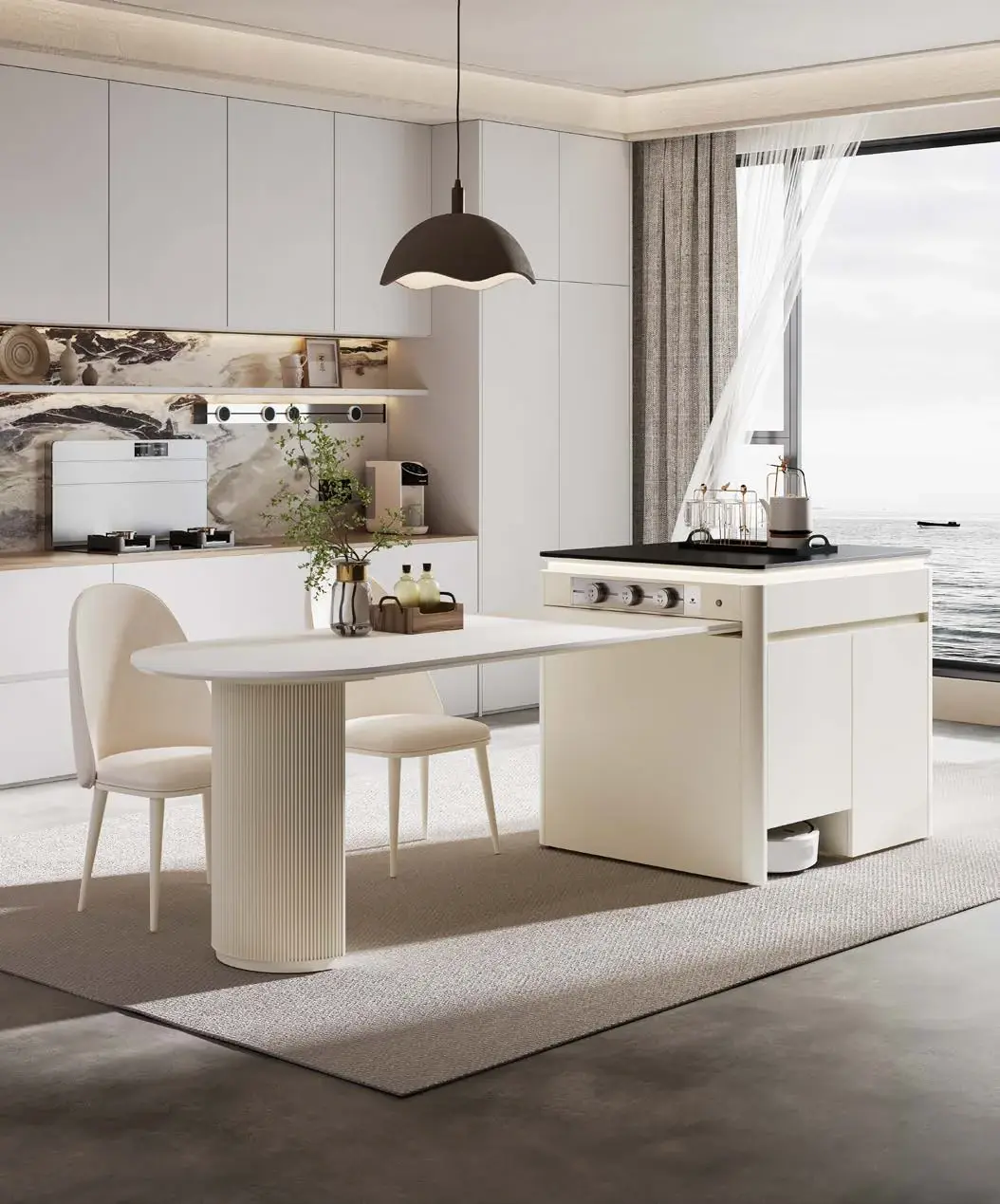 Special-function configurations: Special-function end cabinet