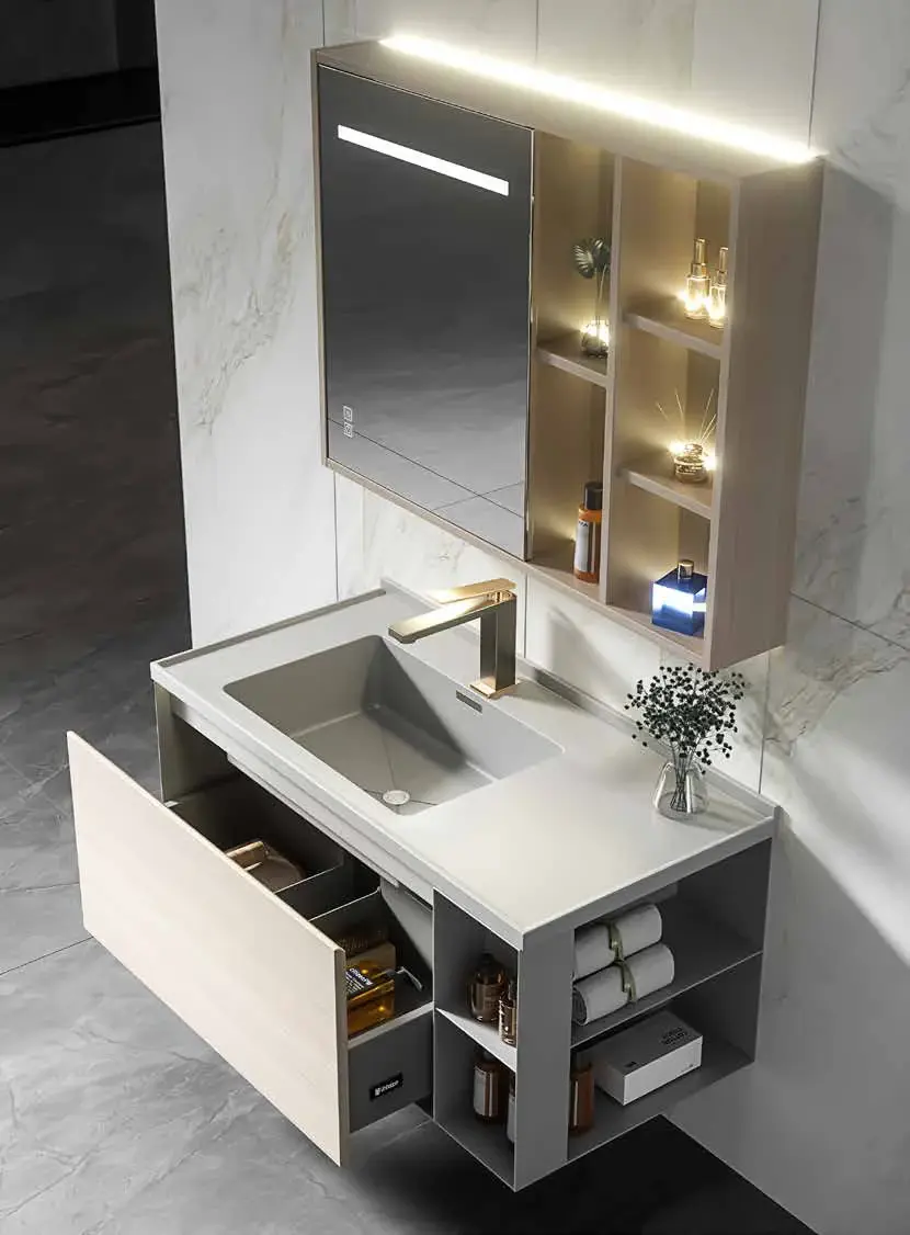 Compact illuminated storage suites: Compact illuminated storage suite